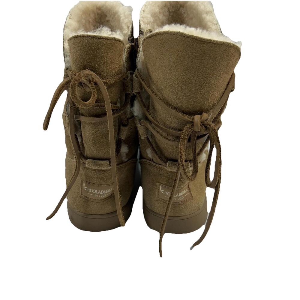 Koolaburra By UGG Boots Women’s 8 US Koola Shazi Short Chestnut Booties 1019361 - Picture 7 of 8